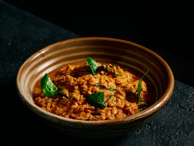 Lentils and Spinach Curry (Dupe)