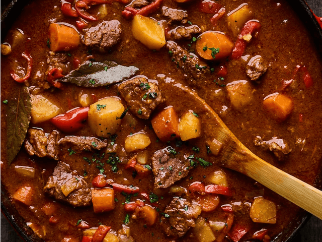 Rich and Tender Beef Goulash