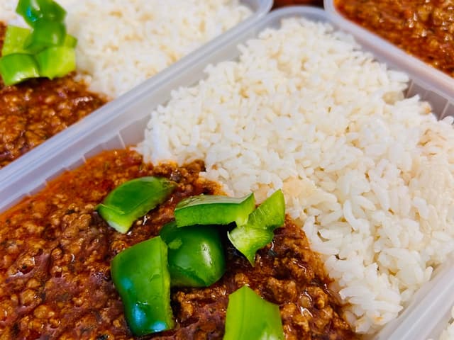 FROZEN: Cajun Spice Beef with Steamed Rice FODMAP