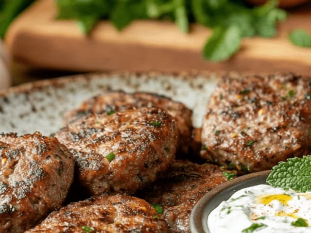 CHIPOTLE SPICED LAMB RISSOLES