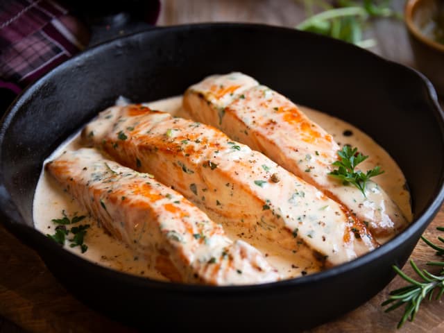 Creamy Salmon (P)