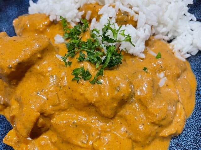 Butter Chicken & Rice