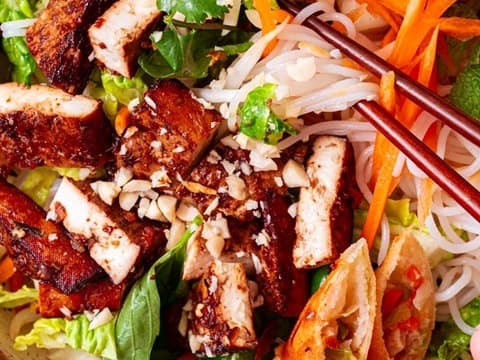 Vegan Chix (Seitan - My Can) Lemongrass Vermicelli Noodle