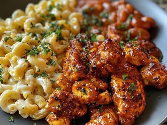 BBQ + HONEY DICED CHICKEN