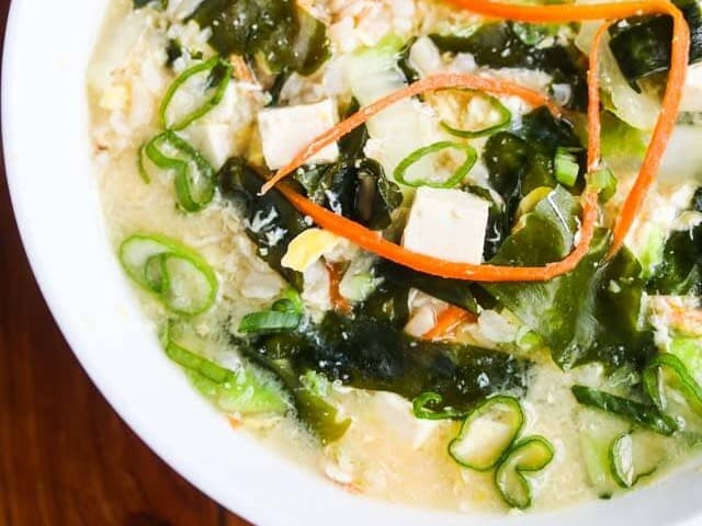 Vegetable Miso Soup