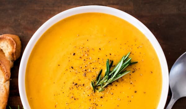 Roast Pumpkin Soup Gluten-Free | Vegetarian
