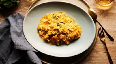 Caramelised Pumpkin & Sage Risotto