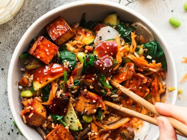 Veg Korean BBQ Bowl