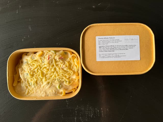 Chorizo Alfredo Pasta