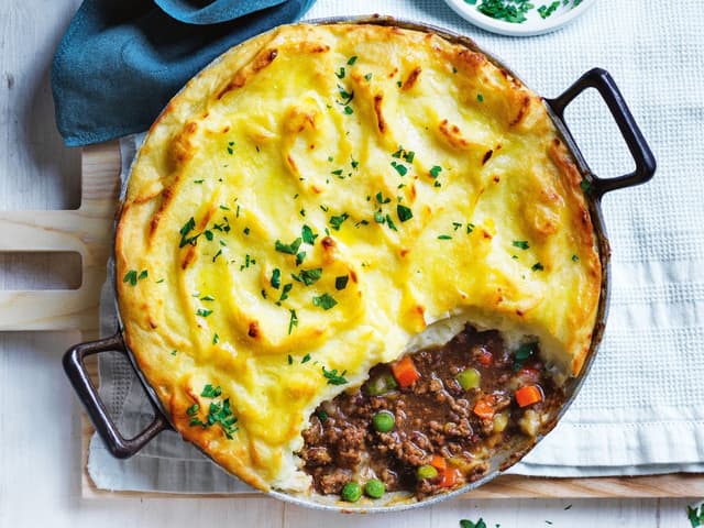 Cottage Pie with Roast Vegetables
