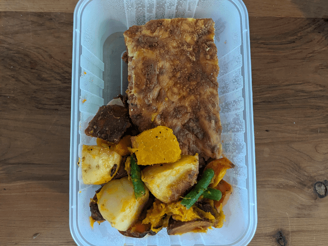 Beef Lasagna w. Roasted Vegetable Medley