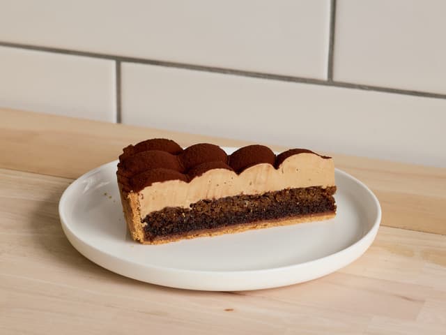 Tiramisu Tart (slice)