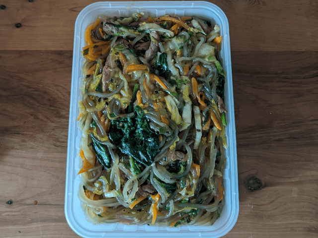 Korean Beef Glass Noodles w. Jasmine Rice | LoFo