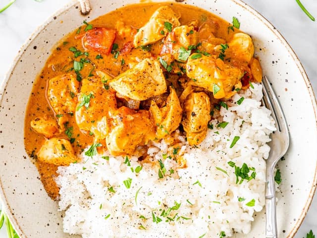 Curried Chicken & Rice