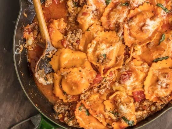 SUN DRIED TOMATO RAVIOLI