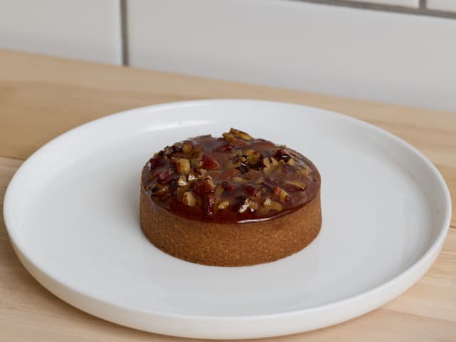 Smoked Pecan and Butterscotch Mini Tart