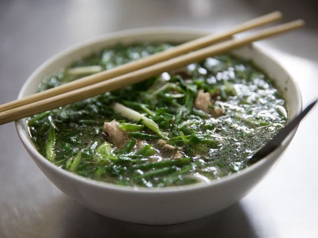 Chicken, Pork, Sesame & 5 Spice Soup