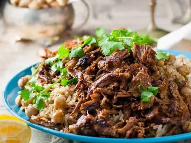 SMOKED COFFEE + CACAO PULLED BEEF