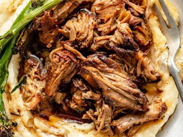 MINT + STRAWBERRY PULLED LAMB