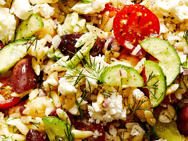 Greek Orzo Salad