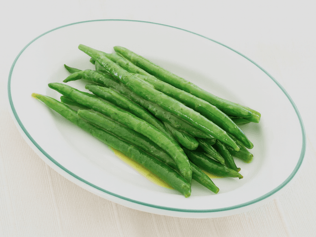 GREEN BEANS WITH DILL BUTTER