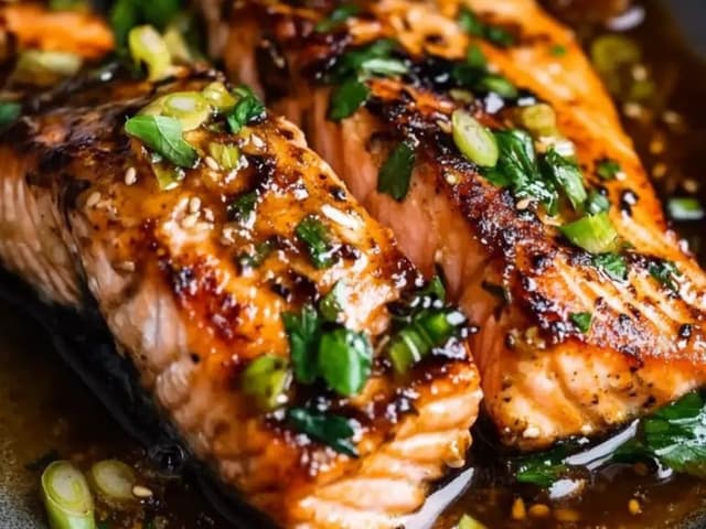 MISO GLAZED SALMON