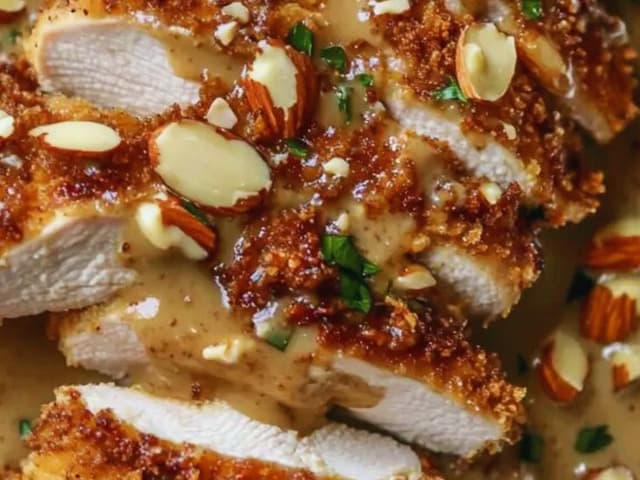 SMOKED ALMOND CHICKEN