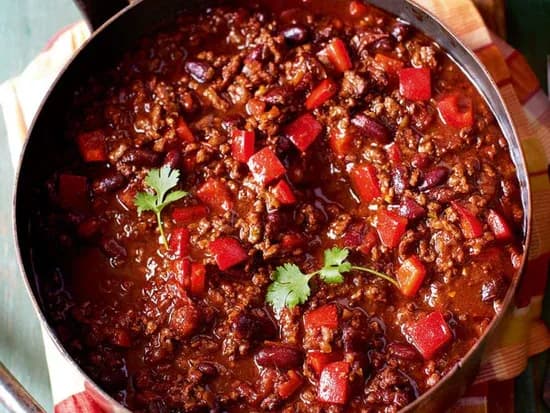 Beef Chilli Con Carne with Brown Rice