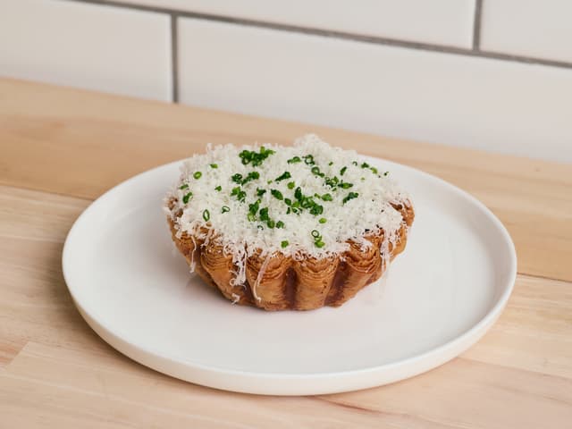 Mushroom and Parmesan Croissant Tart
