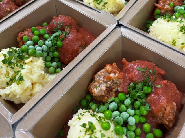 Turkey Meatballs & Potato