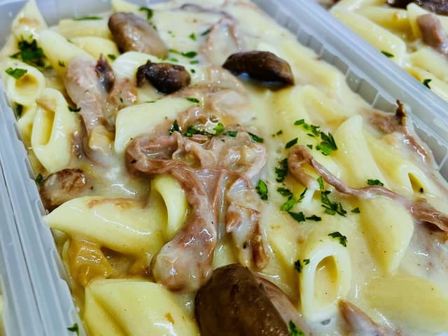 FROZEN: Grass Fed Beef Stroganoff Pasta