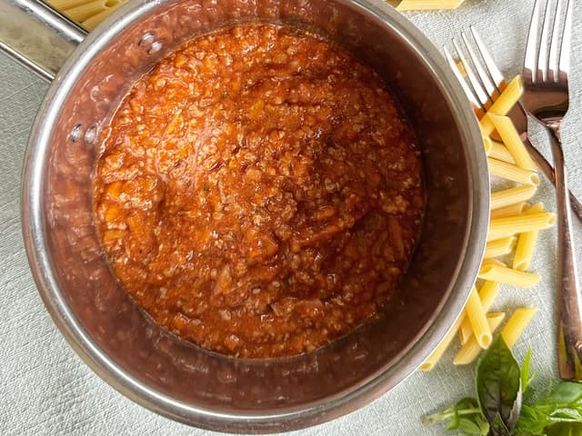 Meat lovers pasta sauce ~Frozen