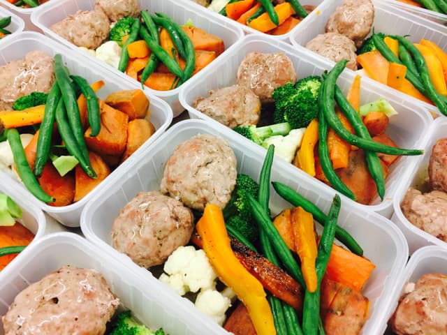 Fennel Pork Rissoles Complete Meal FODMAP