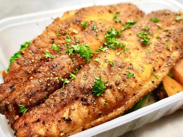 Turmeric Spiced Fish Complete Meal Regular