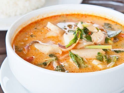 Chicken Tom Yum Soup