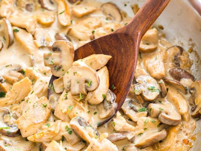 Chicken & Mushroom Carbonara Pouch   Gluten-Free