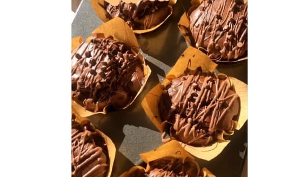 Triple Chocolate Muffin