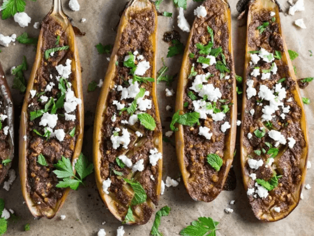 Charmoula Eggplant Sticks