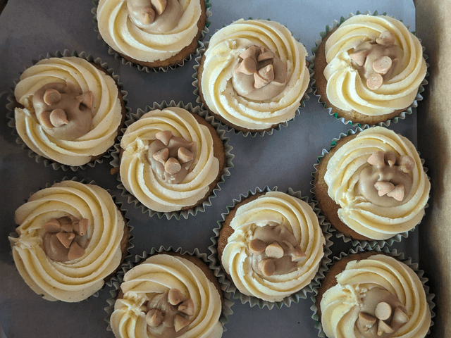 Caramilk Cupcakes | GF - Vegetarian - Halal