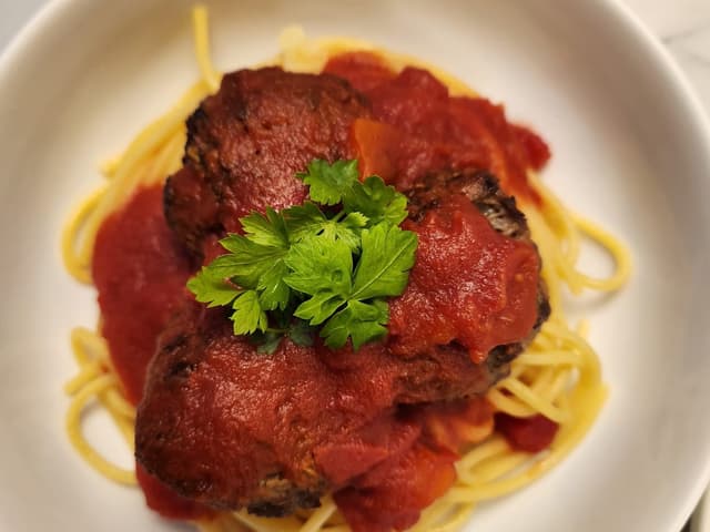 Italian Meatballs with Pasta