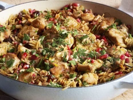 Persian Chicken Pilaf