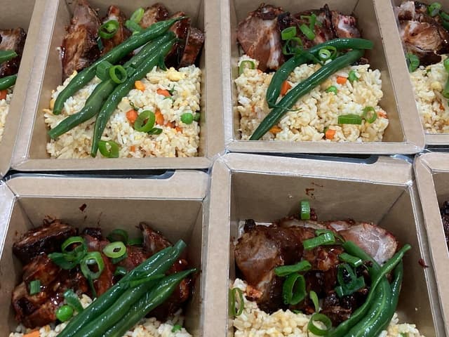 Char Siu Chicken & Fried Rice