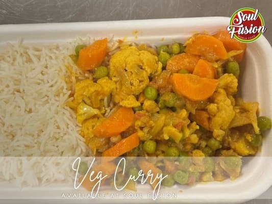 Vegetable Curry with Rice