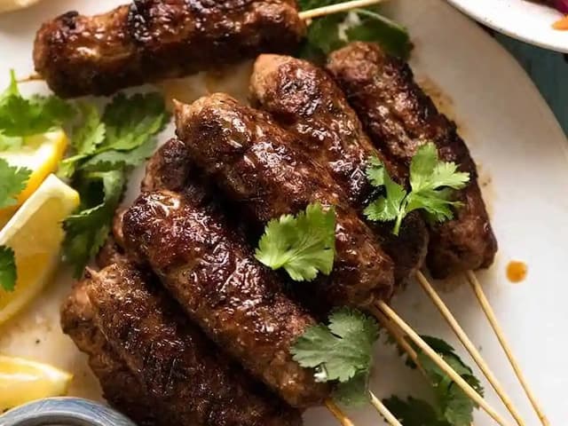 CHIPOTLE SPICED LAMB KOFTAS