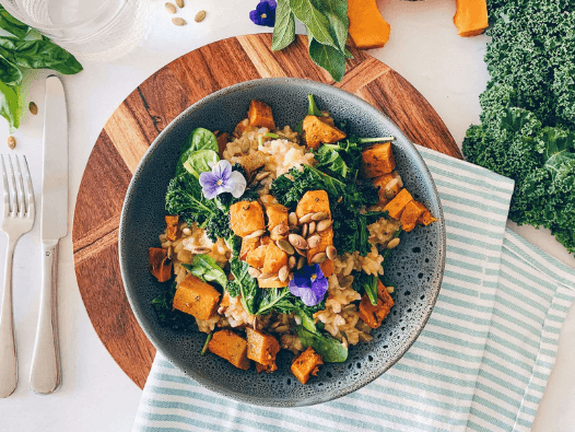 Pumpkin and Sage Risotto