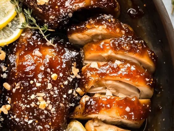 BALSAMIC + FIG SLICED CHICKEN BREAST