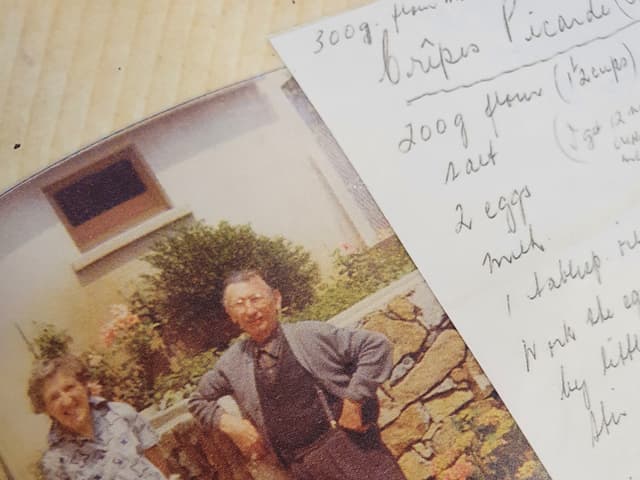 Mushroom & Leek Crepe (Vegetarian Crepe Picarde)