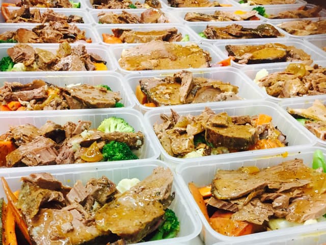 Slow Roast Mustard Beef Complete Meal KETO