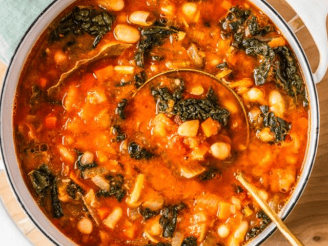 Tuscan Bean and Tomato Soup