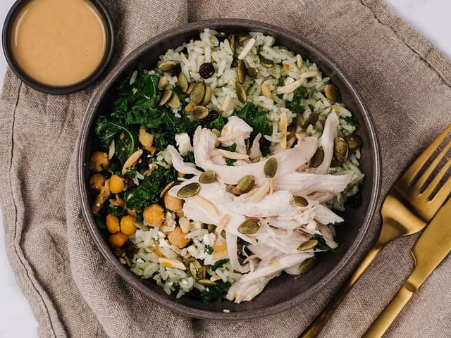 Supergreen Chicken Salad - Protein Bowl
